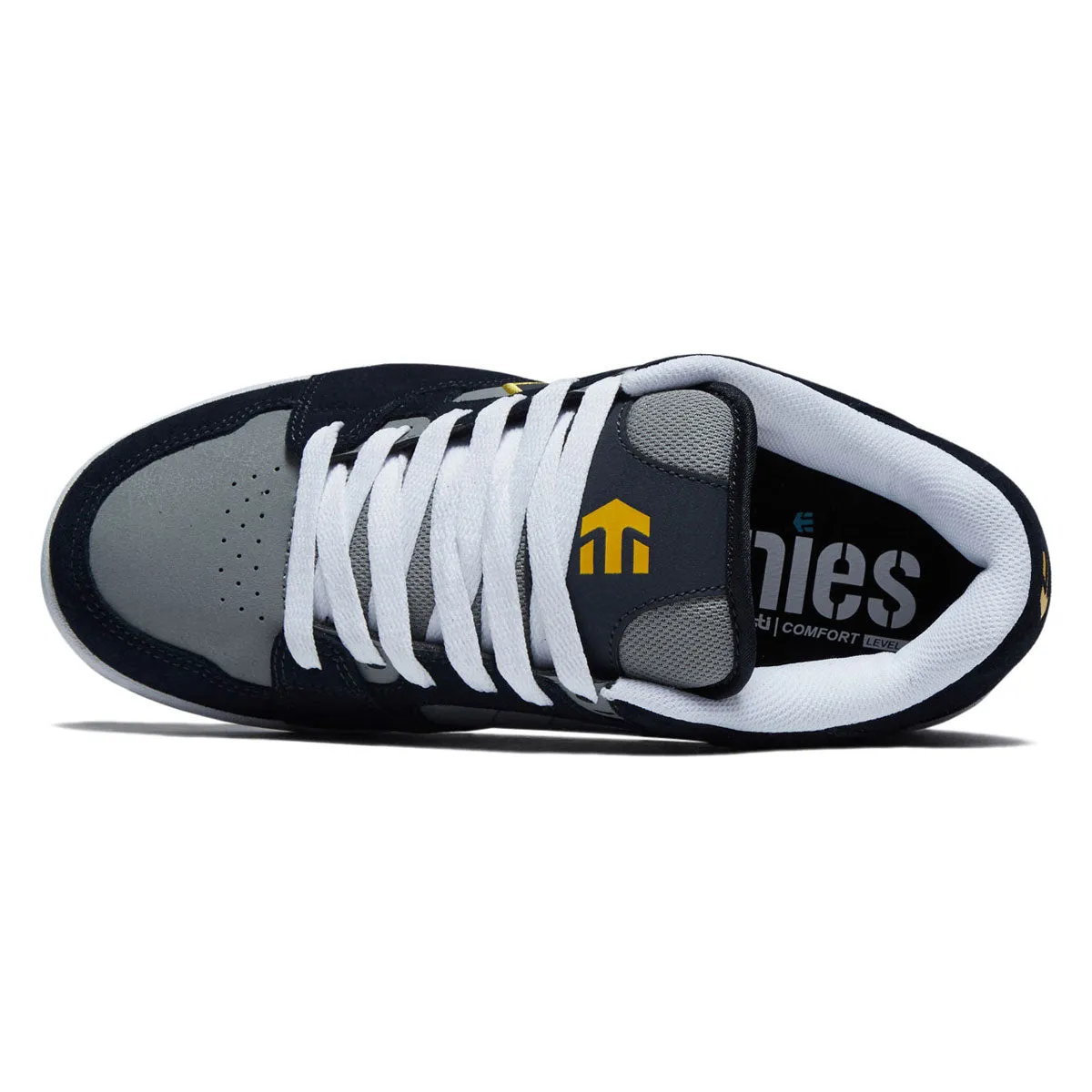 Etnies Faze Shoes - Navy/Grey/Yellow Quick Turn Max