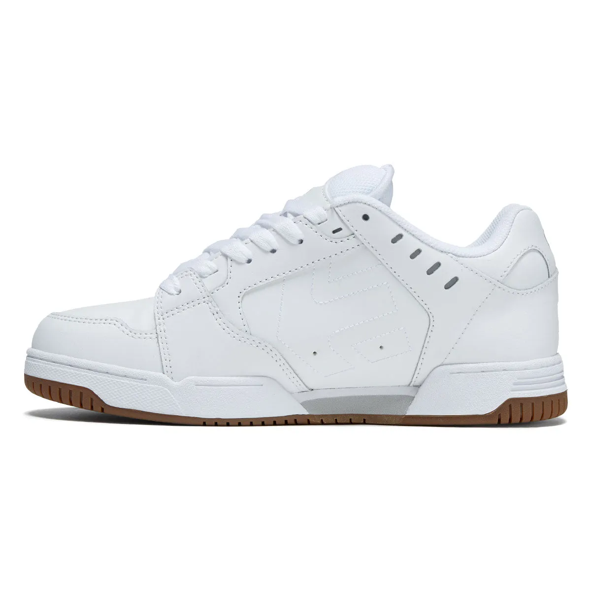 Etnies Faze Shoes - White/White/Gum Impact Force