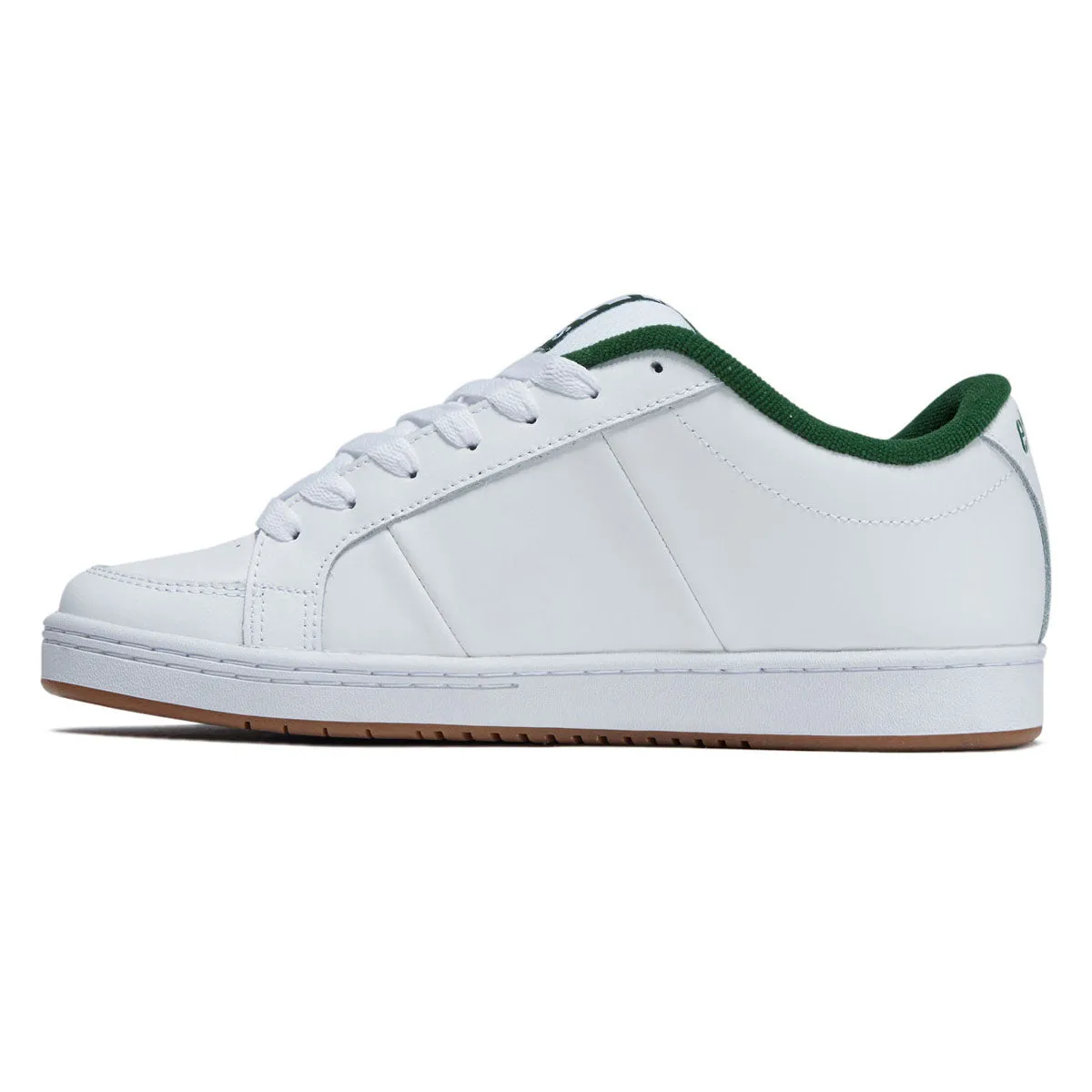 Etnies Kingpin Shoes - White/Green Shock Absorb