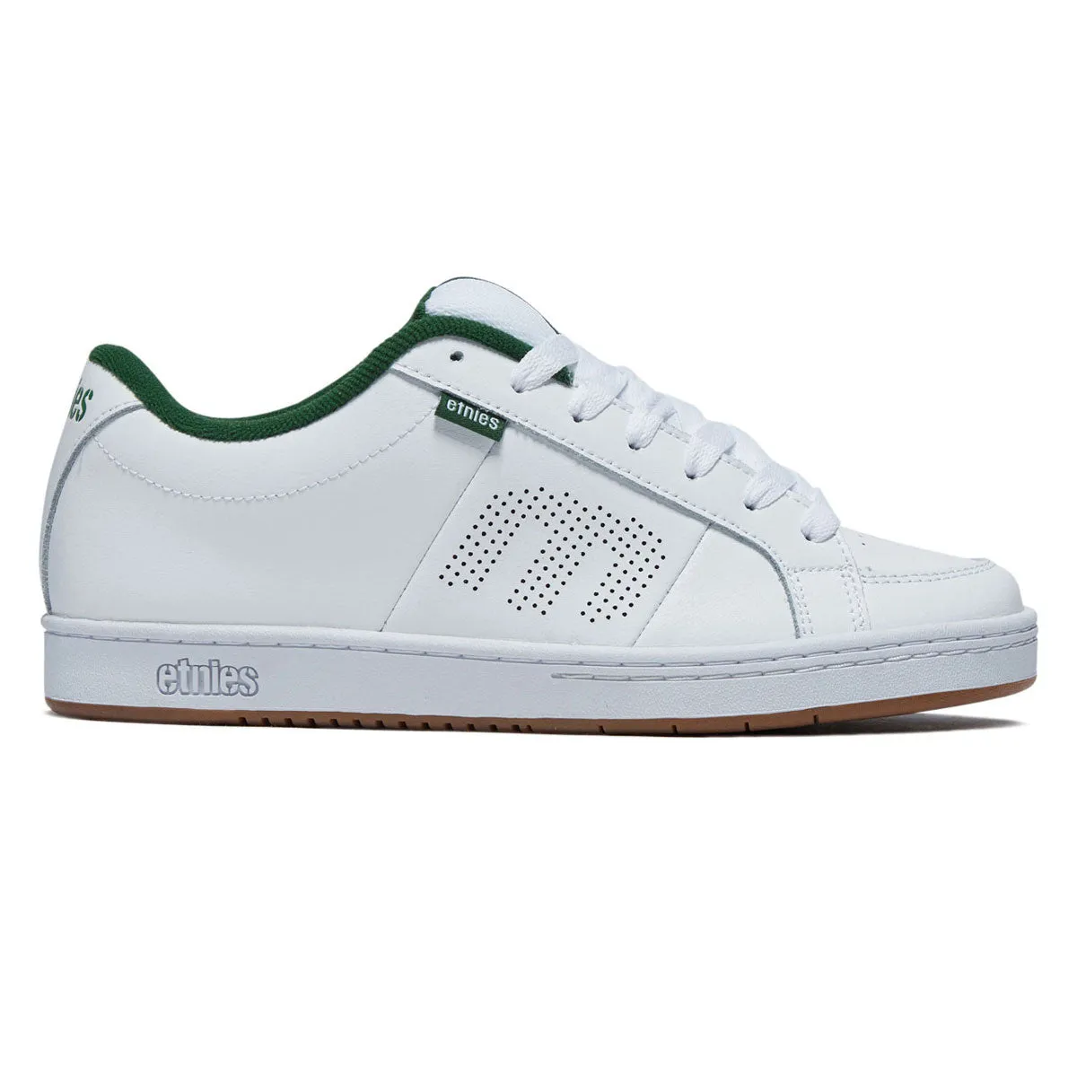 Etnies Kingpin Shoes - White/Green Weightless Wear Speed Step