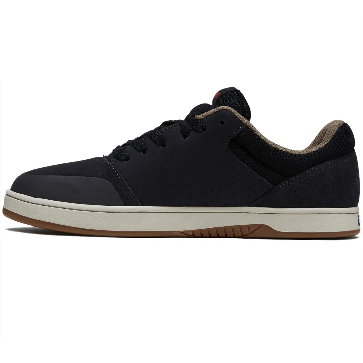 Etnies Marana Shoes - Dark Grey/Black/Red Soft Comfort