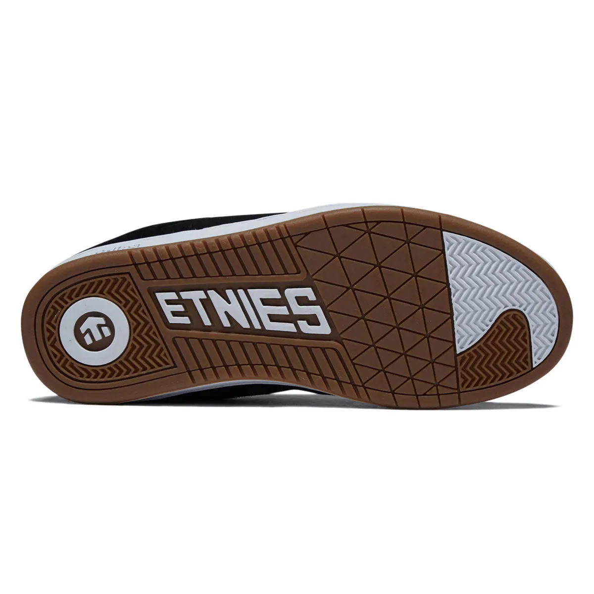 Etnies Scam Shoes - Black/White Impact Step Max