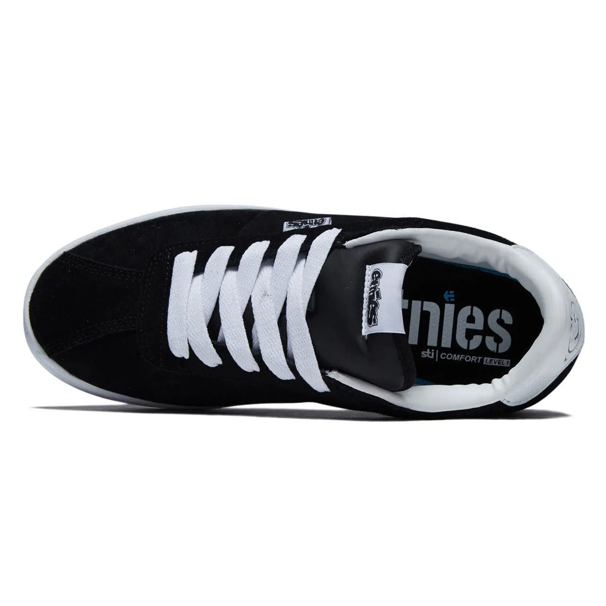 Etnies Scam Shoes - Black/White Impact Step Max
