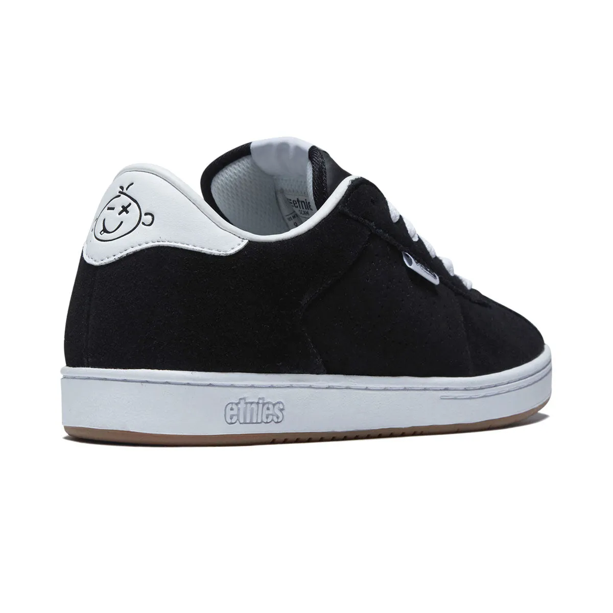 Etnies Scam Shoes - Black/White Impact Step Max
