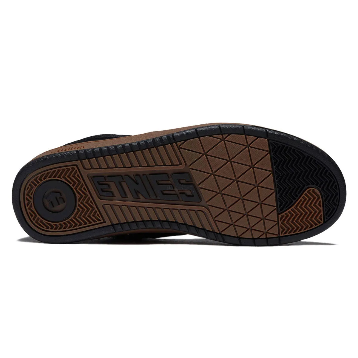 Etnies Snake Shoes - Black/Gum Lightweight Feel