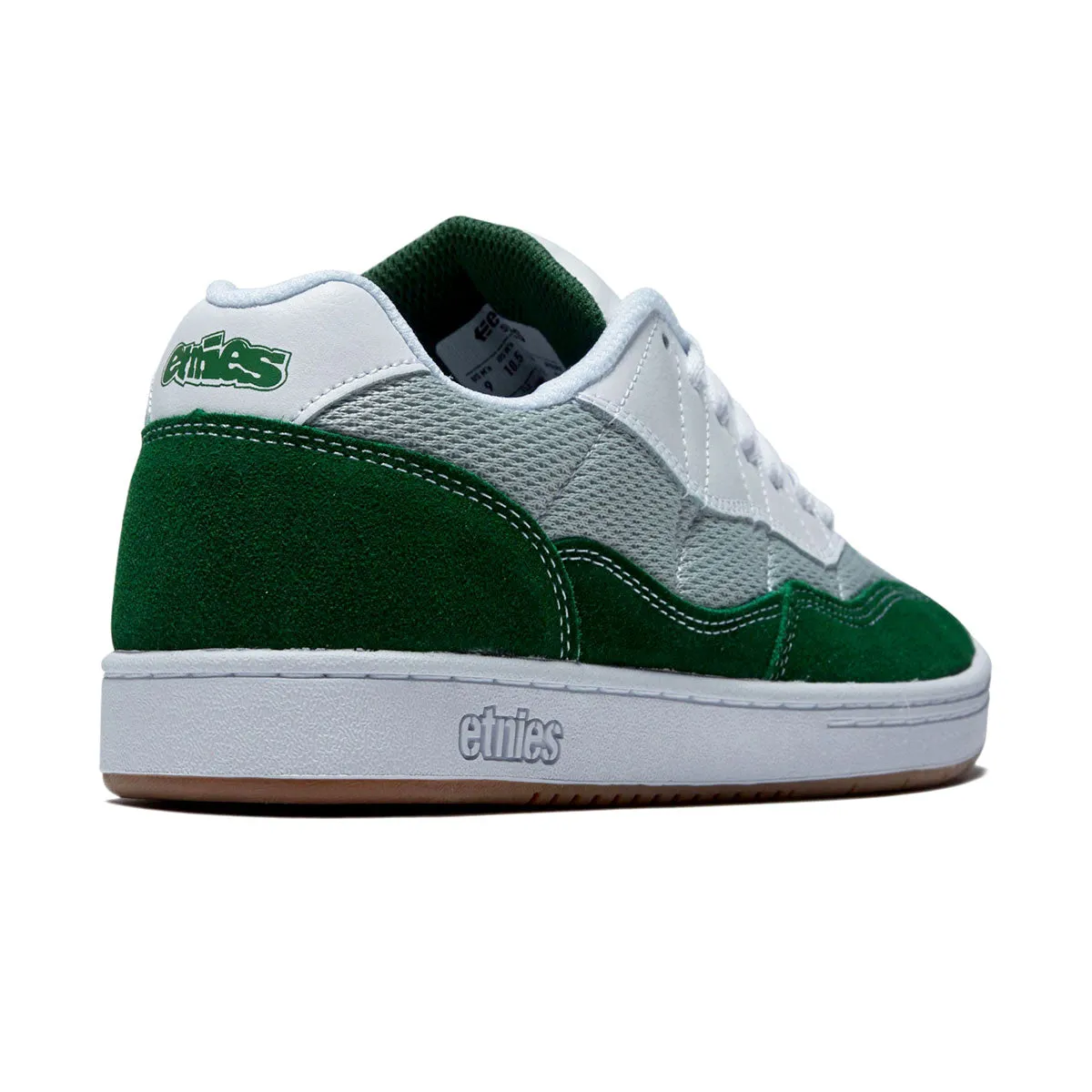 Etnies Snake Shoes - Green/White/Grey Grip Jump