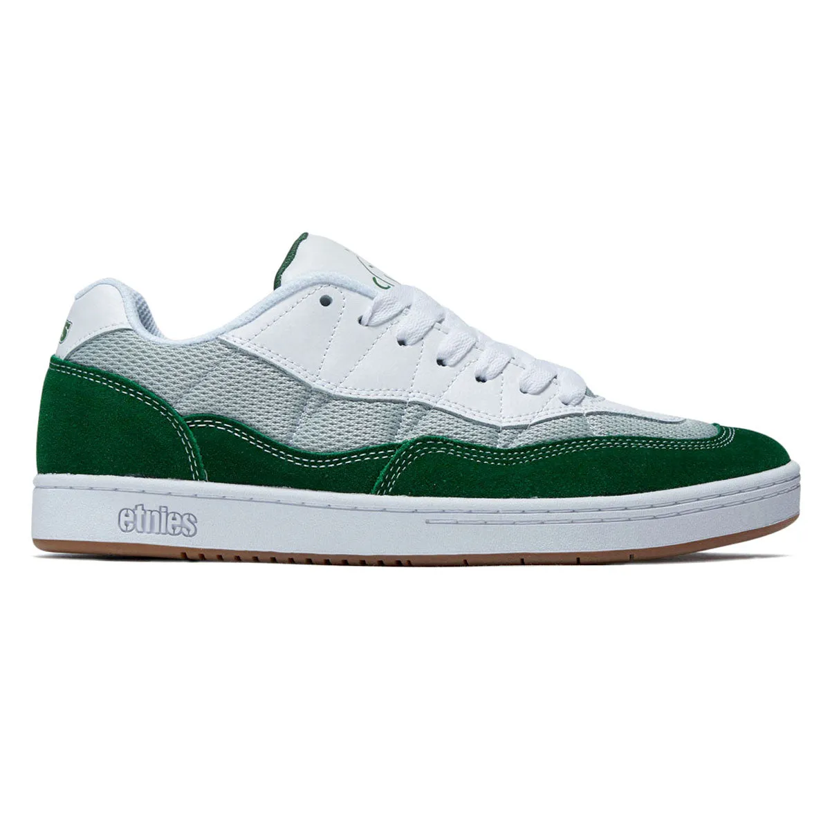 Etnies Snake Shoes - Green/White/Grey Rugged Comfort