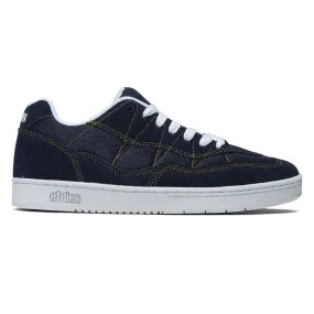 Light Pace Etnies Snake Shoes - Navy/White/Yellow