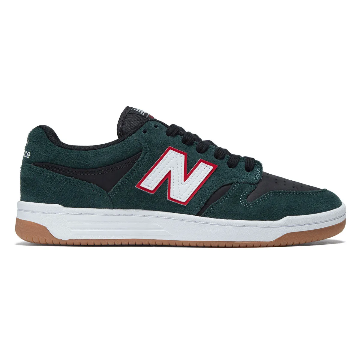 New Balance 480 Foy Shoes - Forest Green Skater Motion Fit Essential Wear