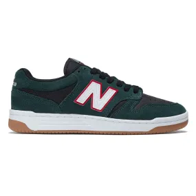 New Balance 480 Foy Shoes - Forest Green Skater Motion Fit Essential Wear