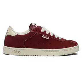 Etnies Scam Shoes - Burgundy/Tan Street Wear