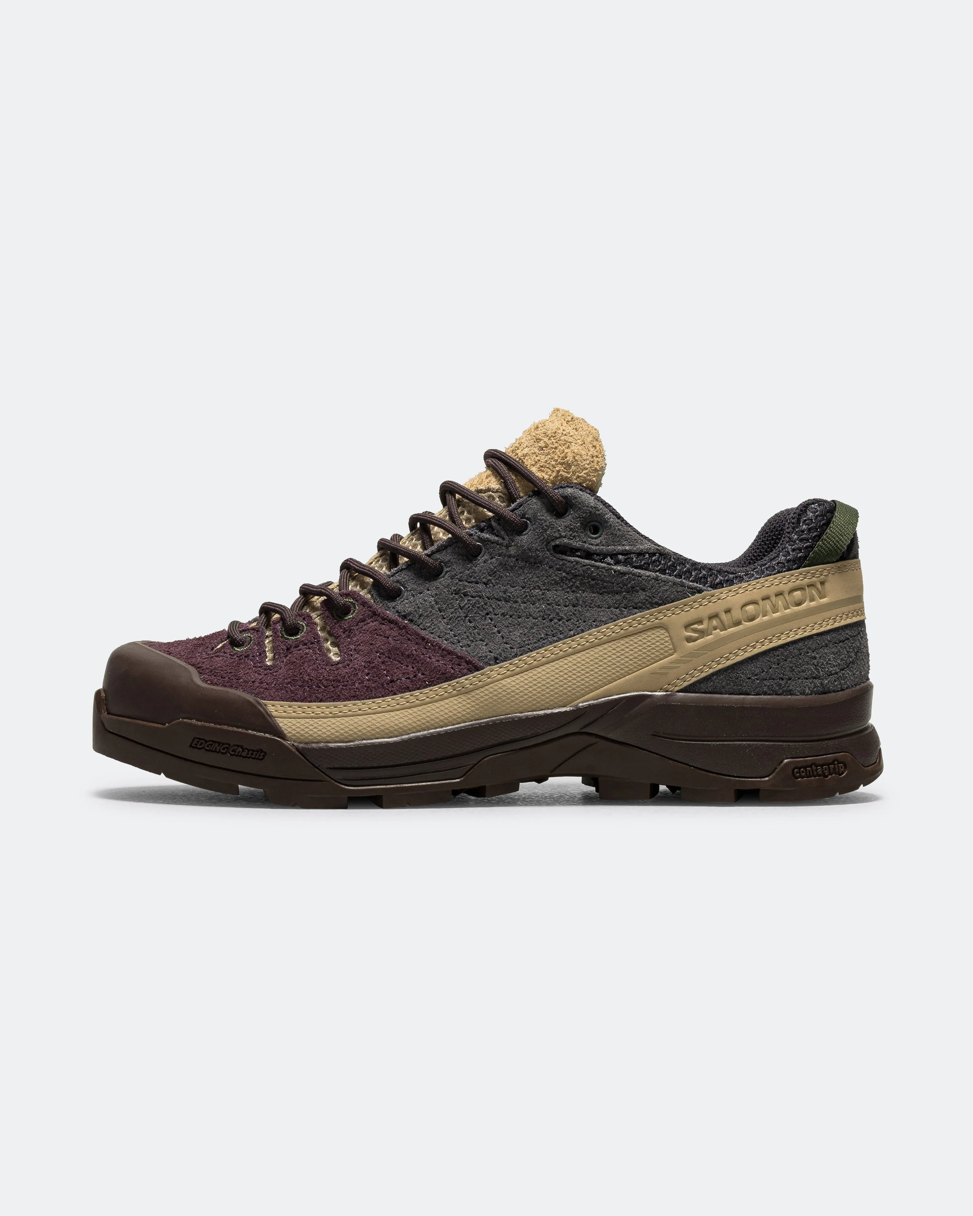 X-ALP Suede - Plum Perfect/Nine Iron-Safari Chic stability Lightweight Ride