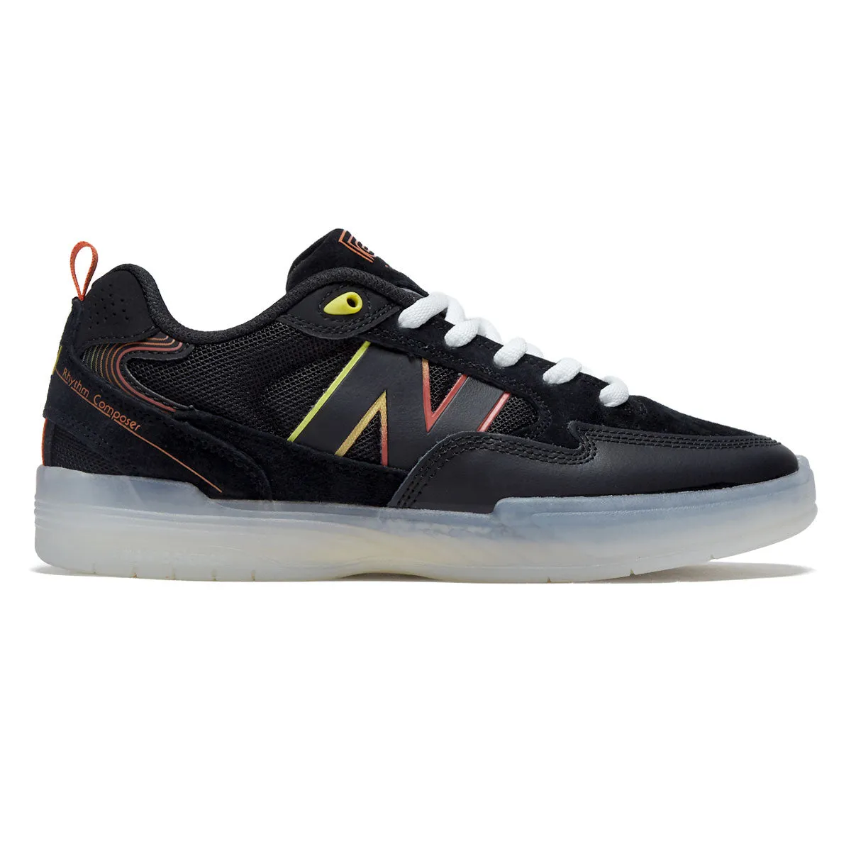Airy Lining Heavy Duty New Balance x Roland 808 Tiago Lite Shoes - Black/Orange/Ice