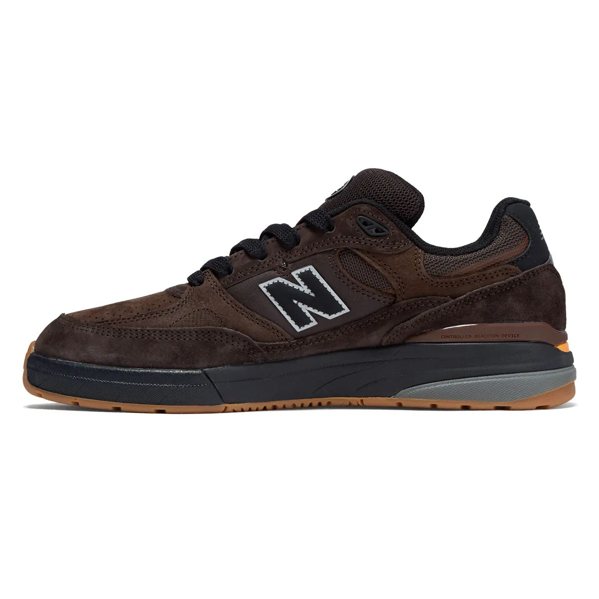 Fast Spin New Balance Andrew Reynolds 933 Shoes - Brown/Black