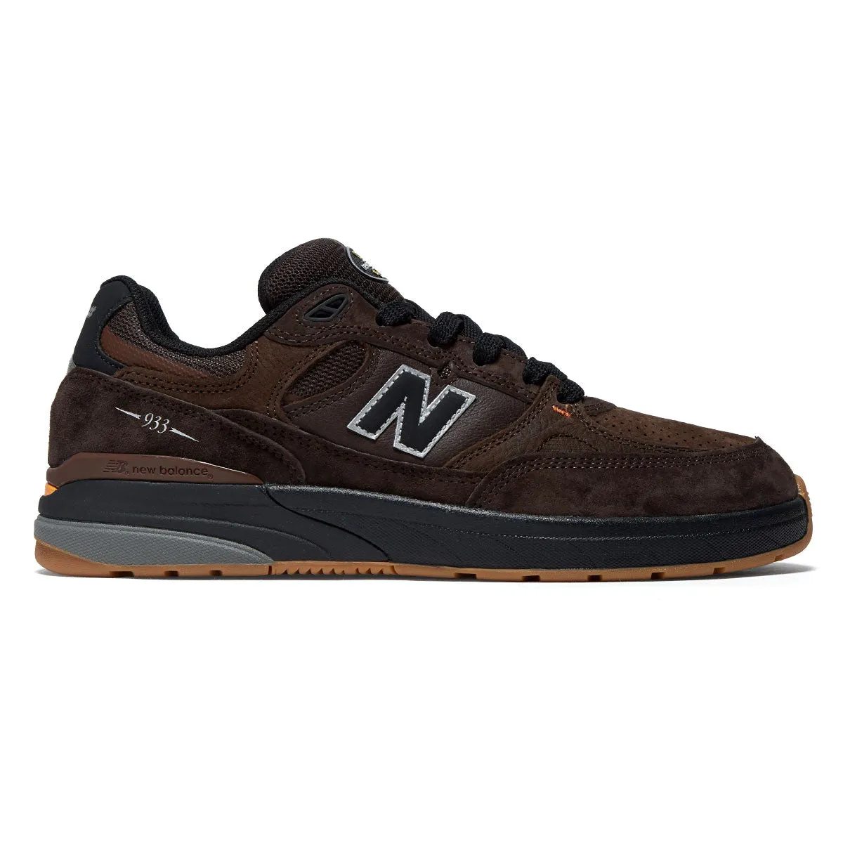 Durable Comfort New Balance Andrew Reynolds 933 Shoes - Brown/Black