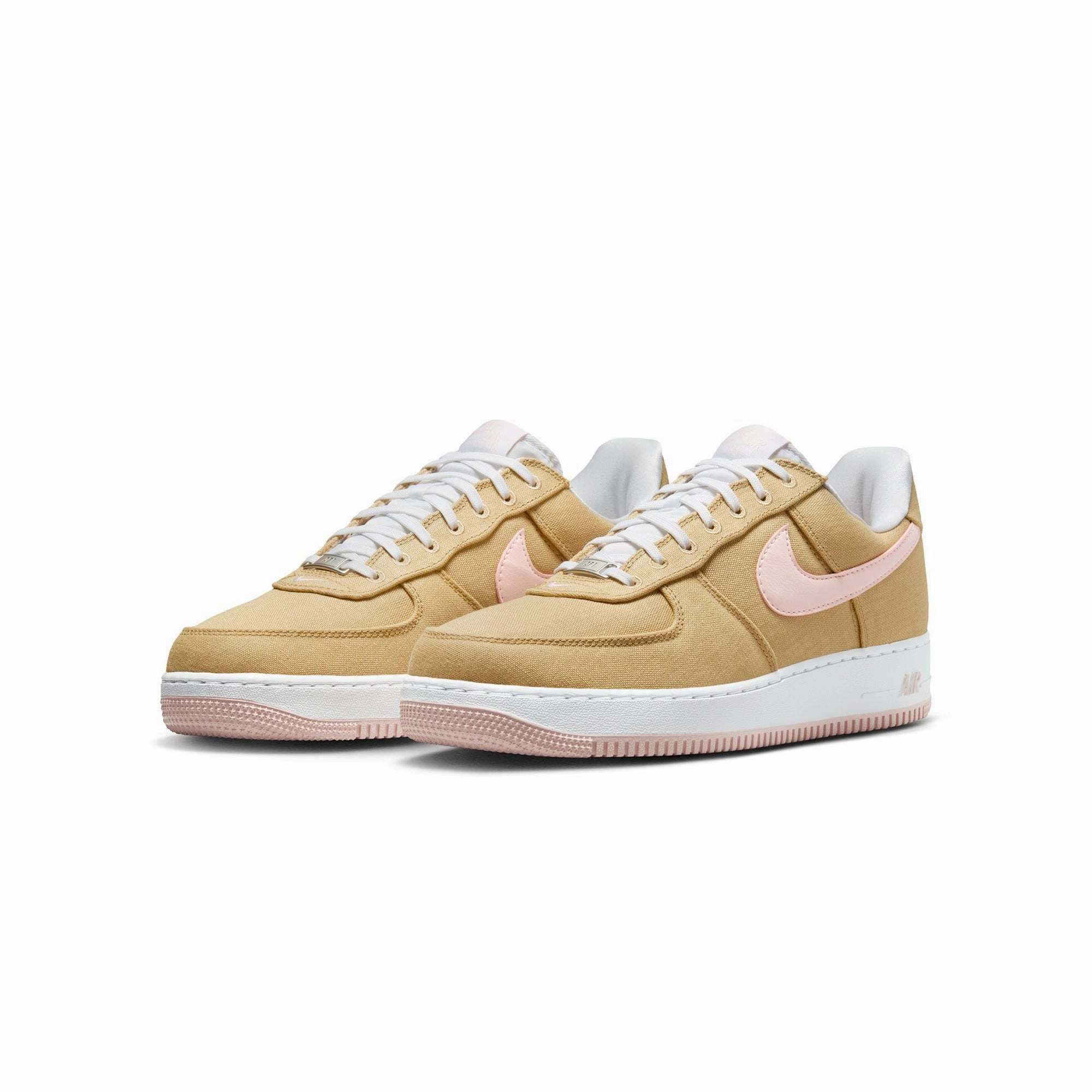 Fast Motion Nike Mens Air Force 1 Low Retro "Linen" Shoes
