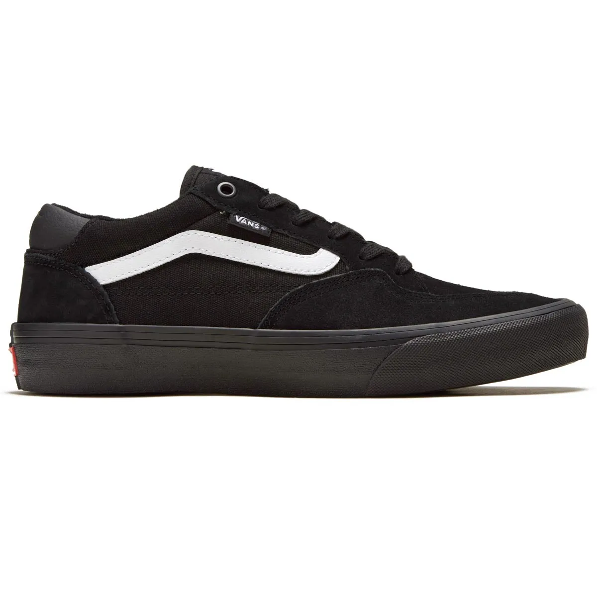 Vans Rowan Shoes - Black/Black/White Skate Vibe Ready