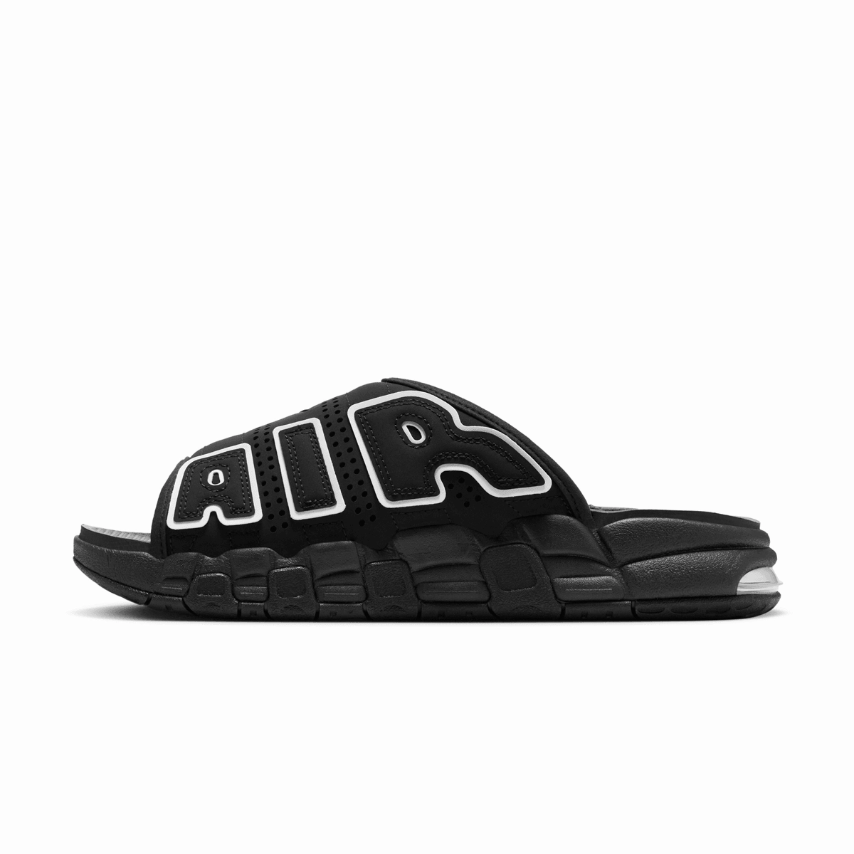 Flex Motion Air More Uptempo Slide 'Black'