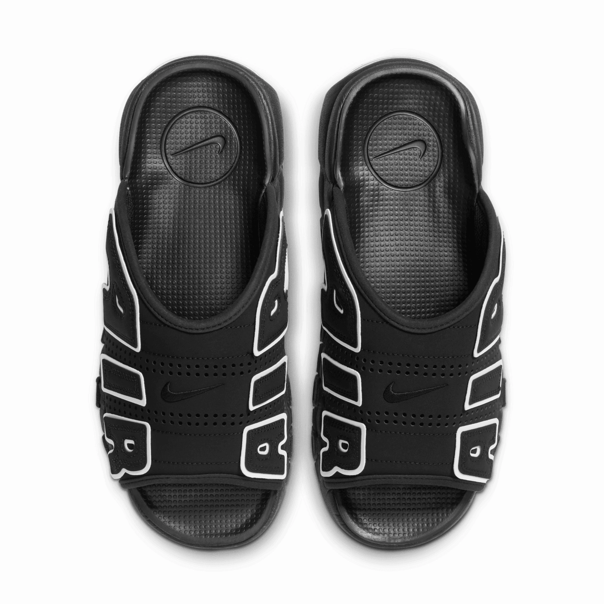 Flex Motion Air More Uptempo Slide 'Black'