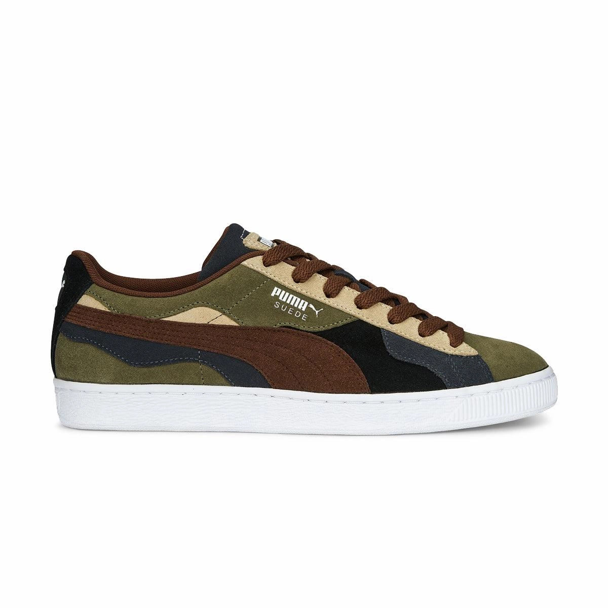 Outdoor Footwear Route Trek Suede 'Camowave Olive'