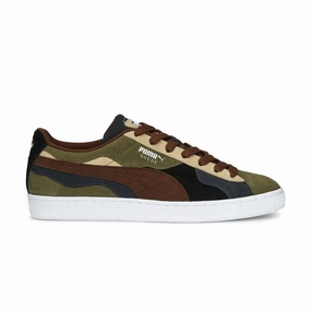 Outdoor Footwear Route Trek Suede 'Camowave Olive'