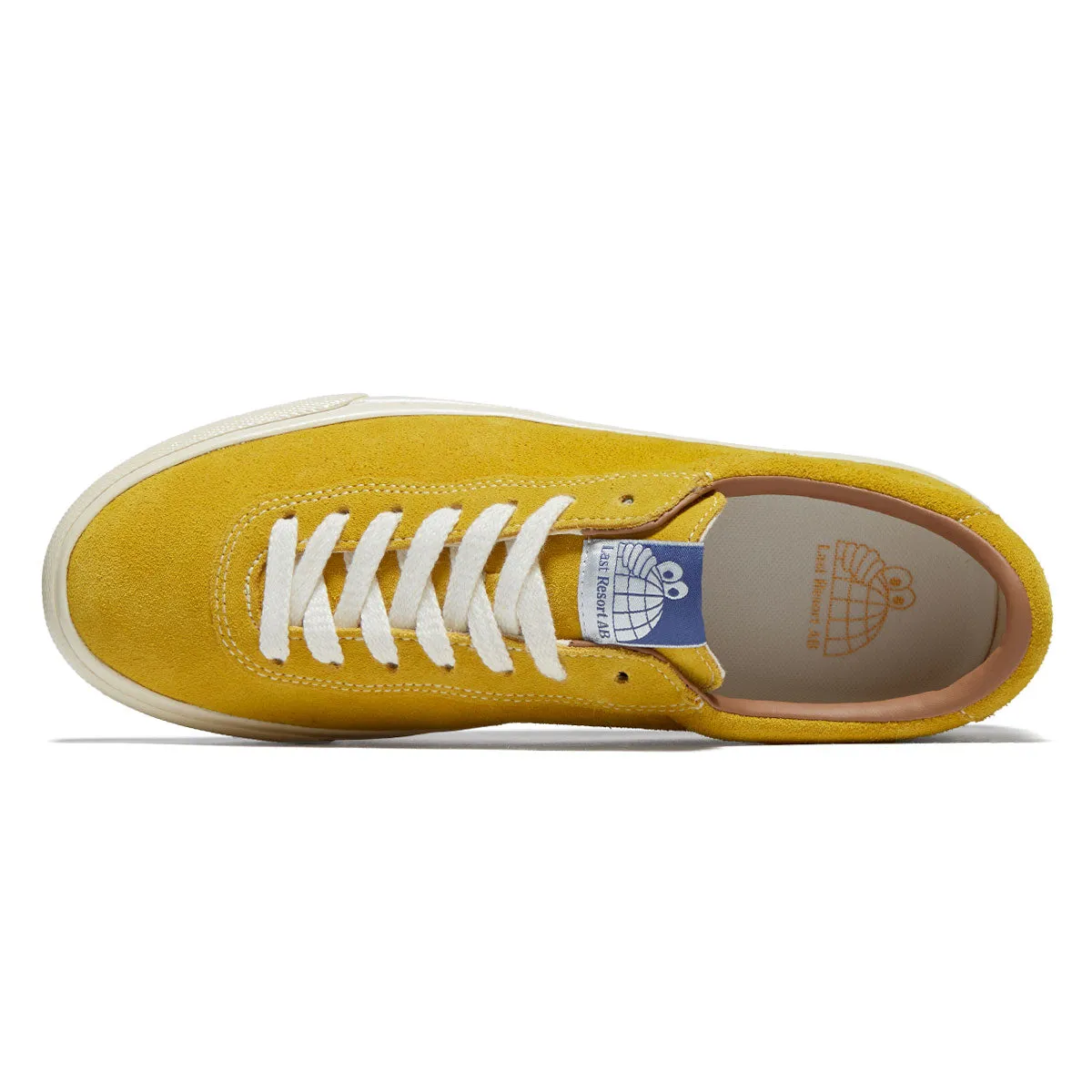 Flexible Move Last Resort AB VM001 Suede Lo Shoes - Mustard Yellow/White