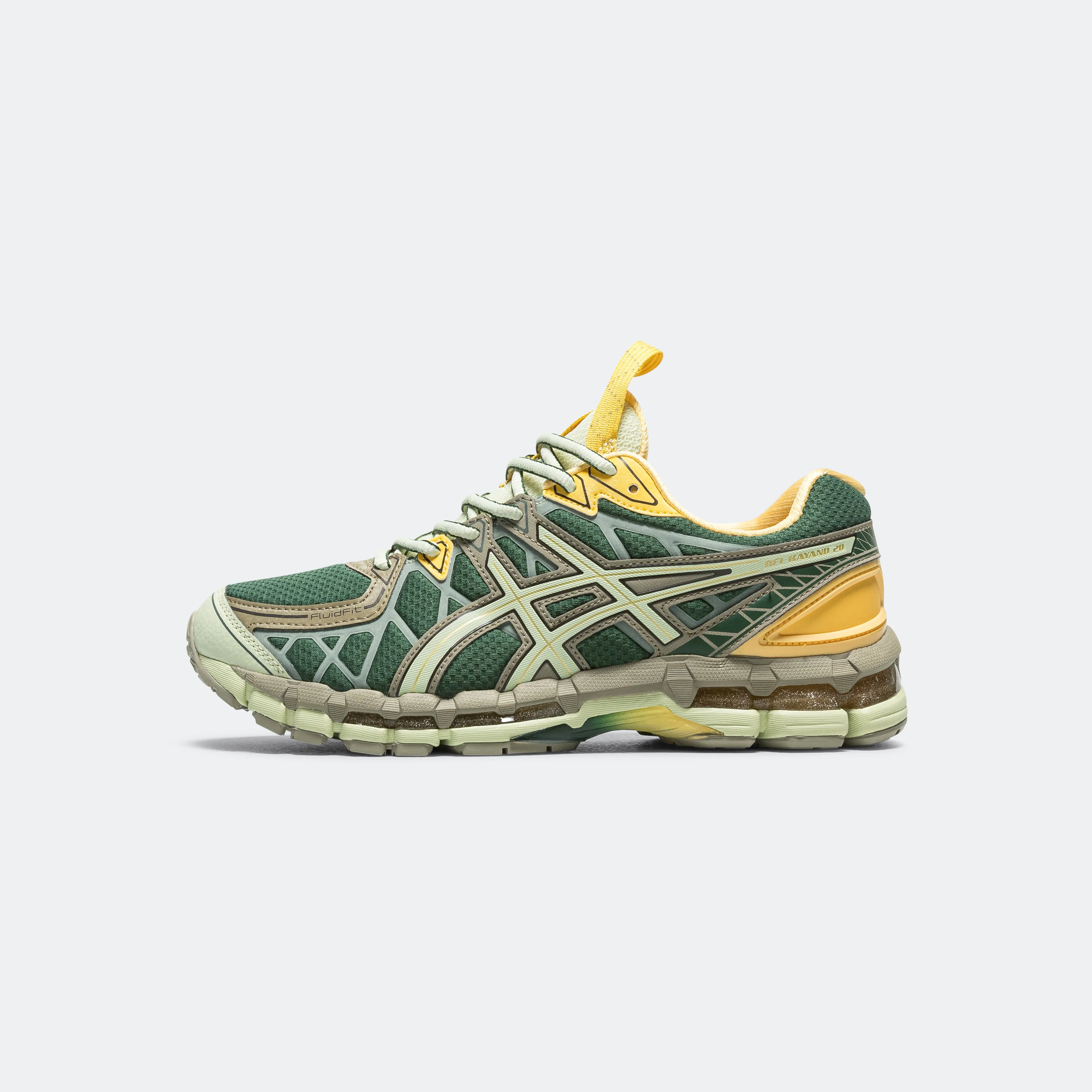 UB10-S GEL-Kayano 20 - Hunter Green/Jade River Trek