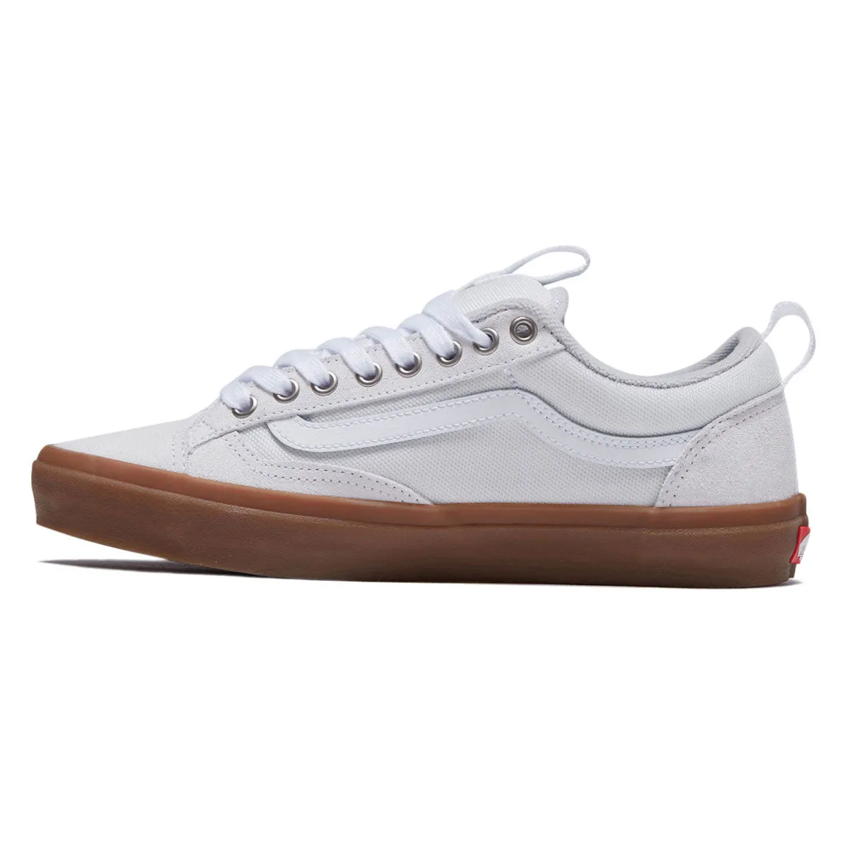 Flexible Style Vans Skate Old Skool 36  Shoes - White/Gum
