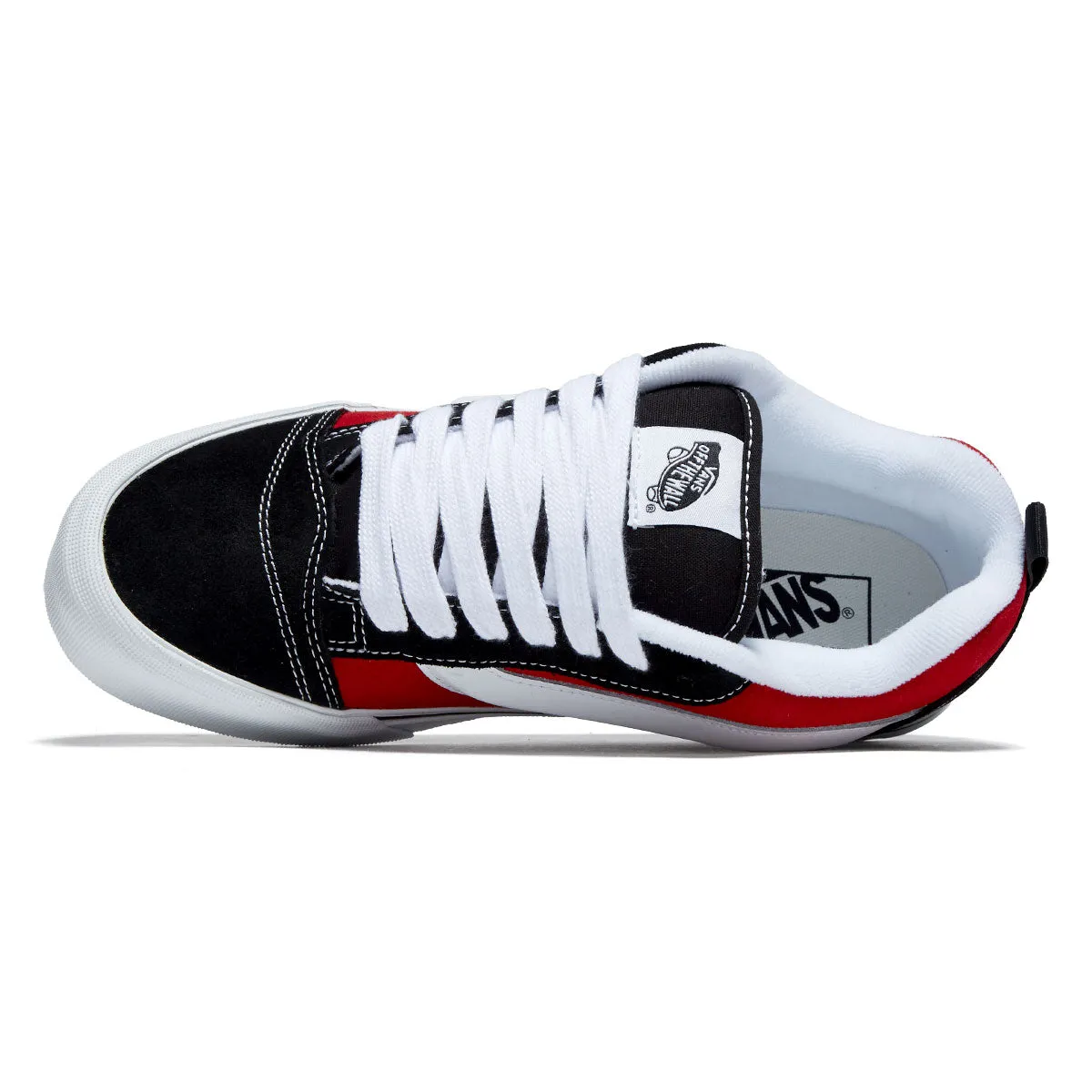 Flexible Wear Vans Knu Skool Shoes - Red/True White