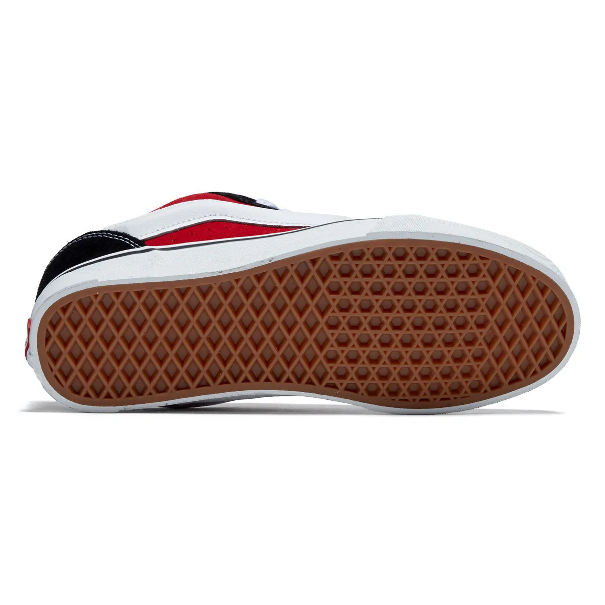 Flexible Wear Vans Knu Skool Shoes - Red/True White