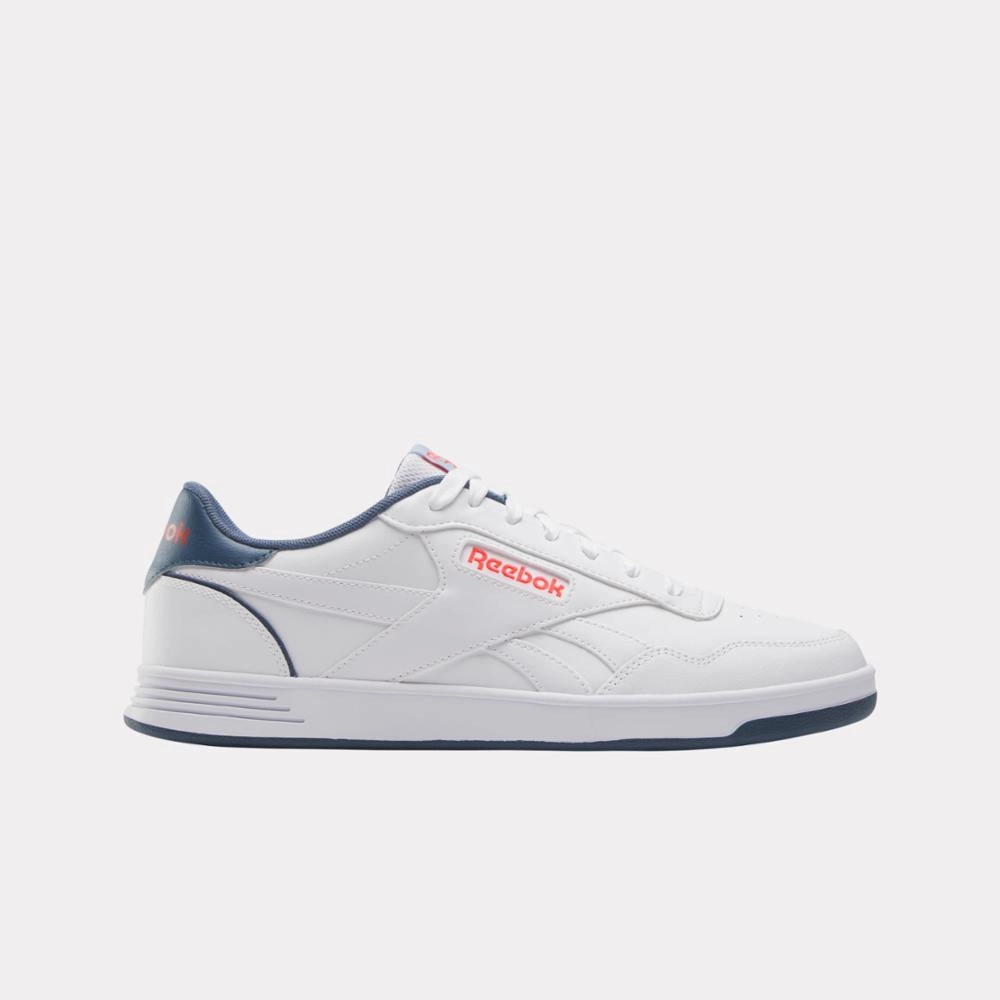 Rest Walk Reebok Footwear Men Reebok Court Advance Shoes FTWRWHITE/SHADOW/ENERGYRED