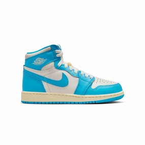 Kids Air Jordan 1 Retro High OG 'UNC Reimagined' Trail Hike Breathable Upper