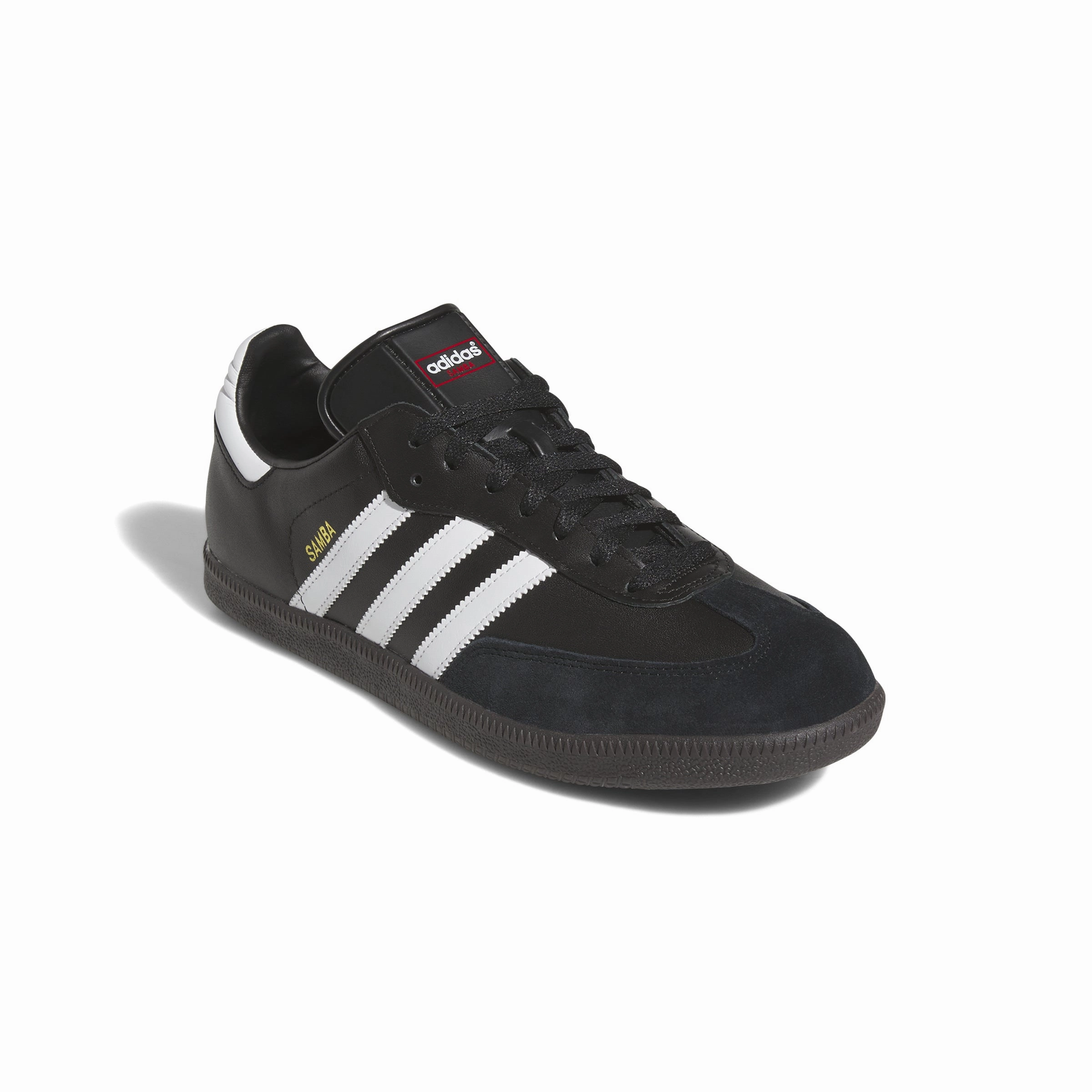 Flexible Step-On Glide Layer Samba Leather 'Core Black'