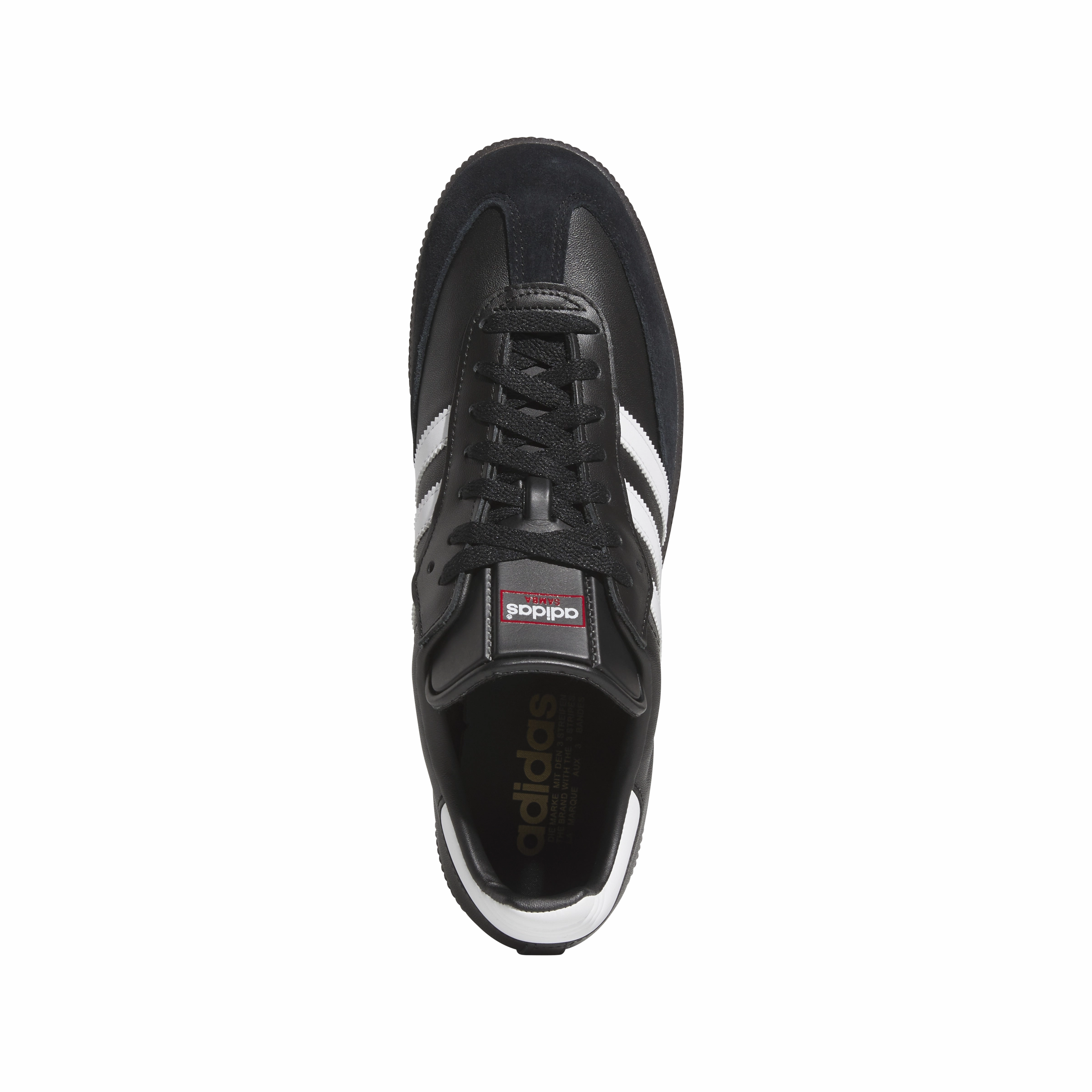 Flexible Step-On Glide Layer Samba Leather 'Core Black'