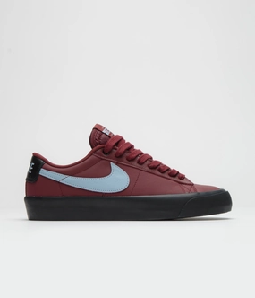 Nike SB Blazer Low Pro GT Shoes - Dark Team Red / Light Armory Blue All-around durability