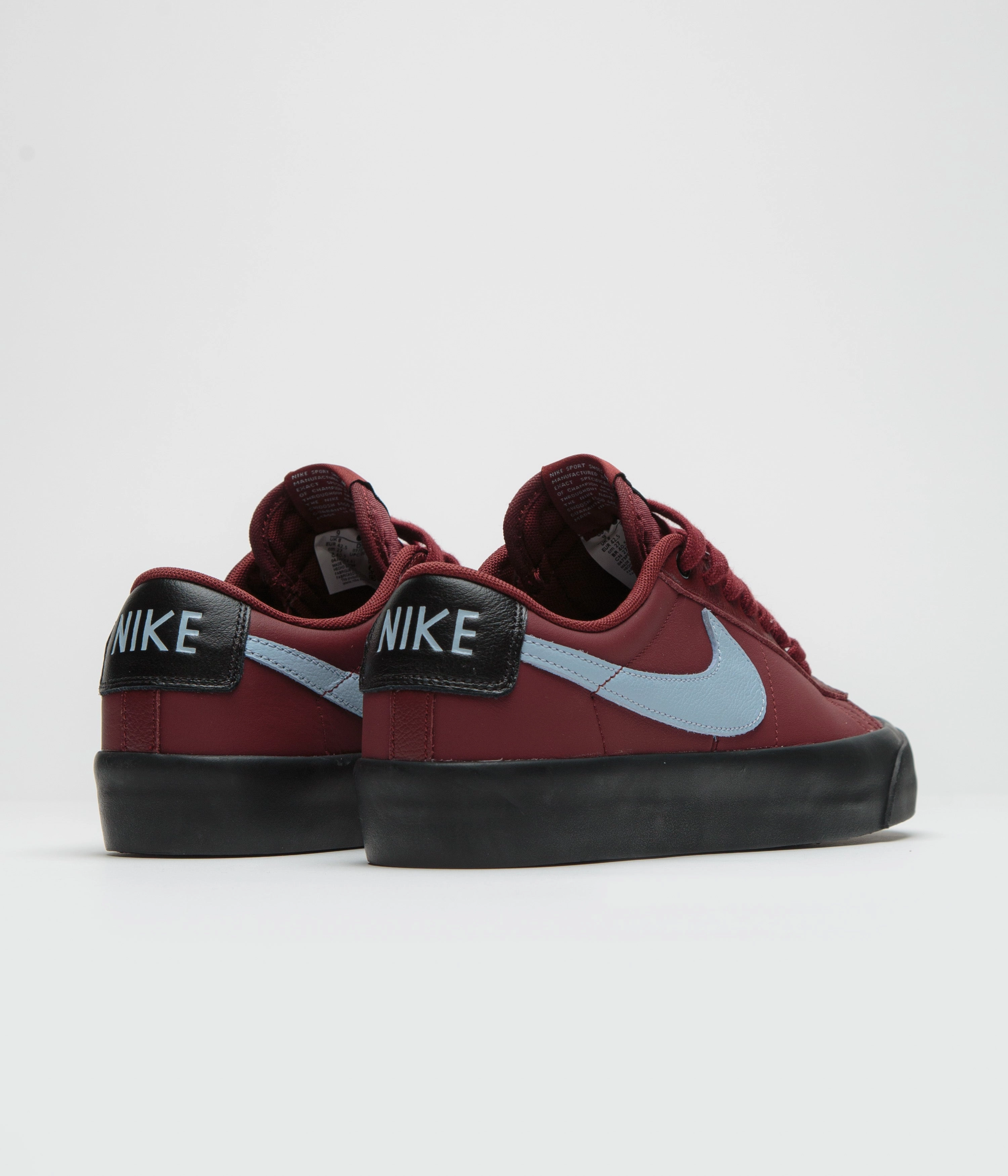 Fresh Look Nike SB Blazer Low Pro GT Shoes - Dark Team Red / Light Armory Blue