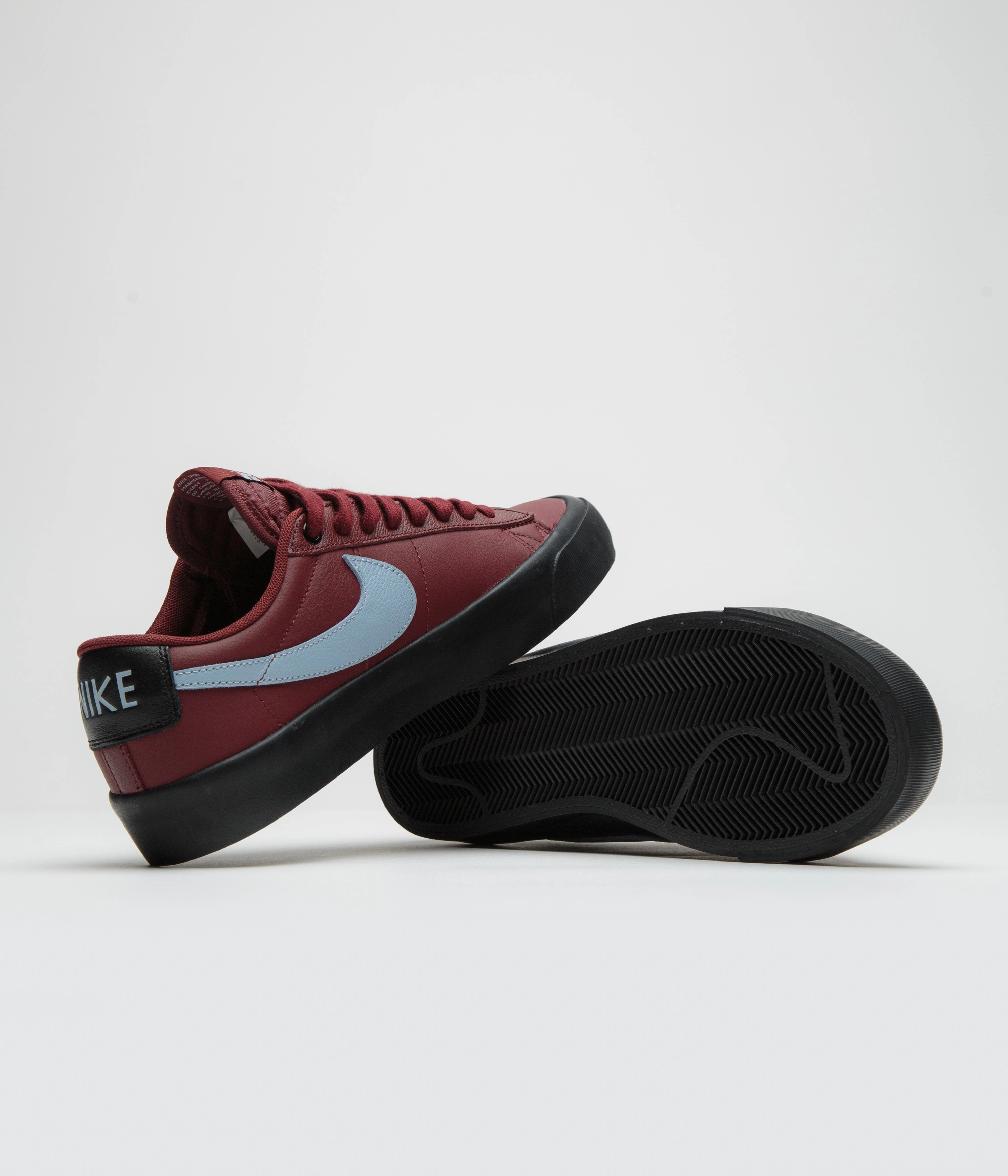 Fresh Look Nike SB Blazer Low Pro GT Shoes - Dark Team Red / Light Armory Blue