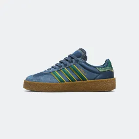 Gazelle by Edison Chen x CLOT - Navy Marine/Collegiate Green-Hazy Yellow Iconic support Chill Walks