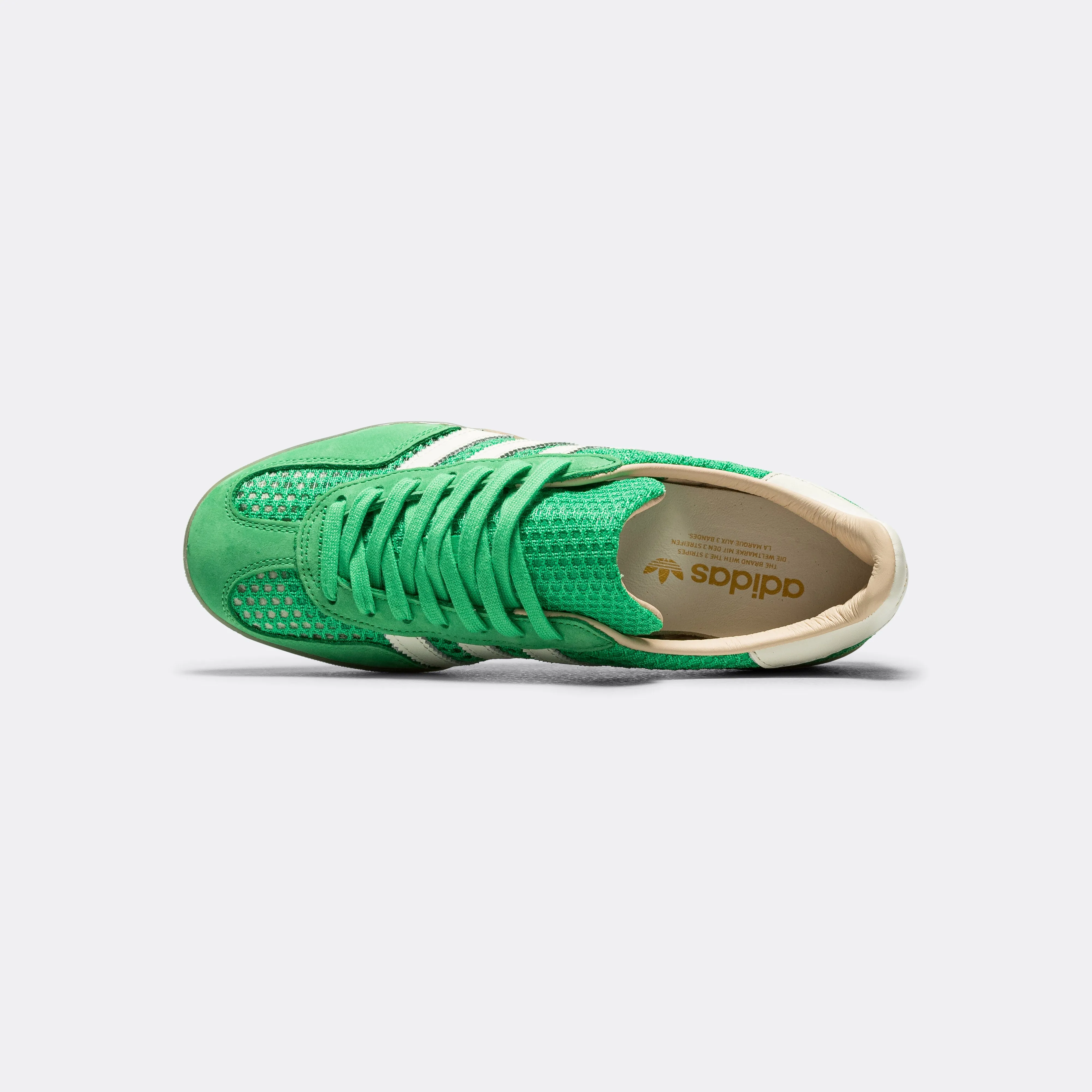 Gazelle Indoor - Energy Green/Off White-Magic Beige Flex Track