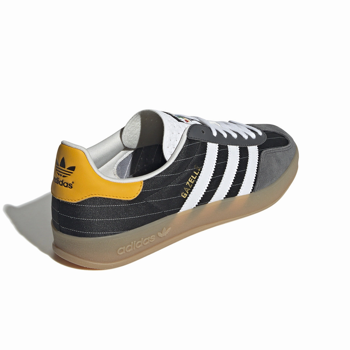 Gazelle Indoor 'Black White' Cushioned Sole