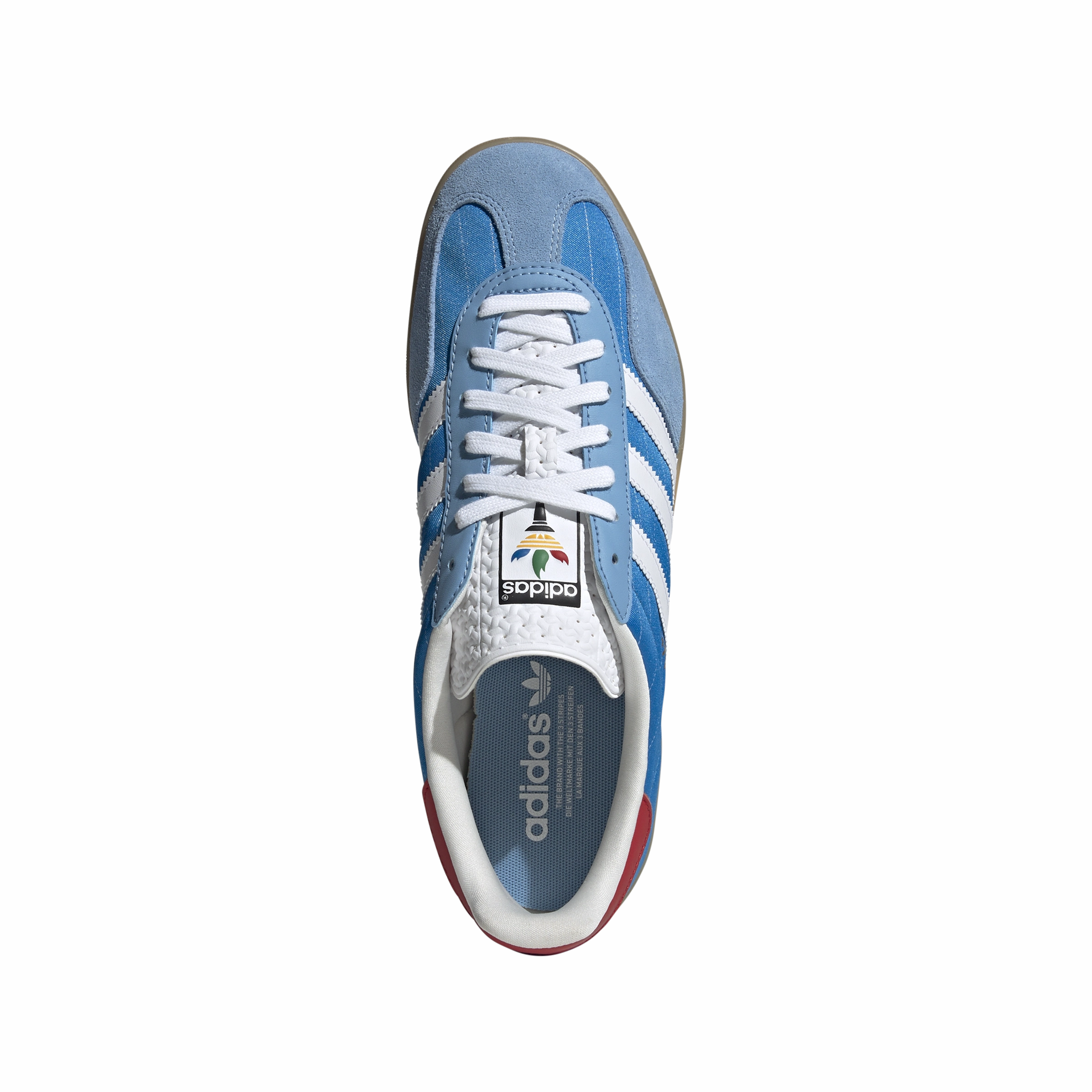 Gazelle Indoor 'Bright Blue White' Modern Step-In