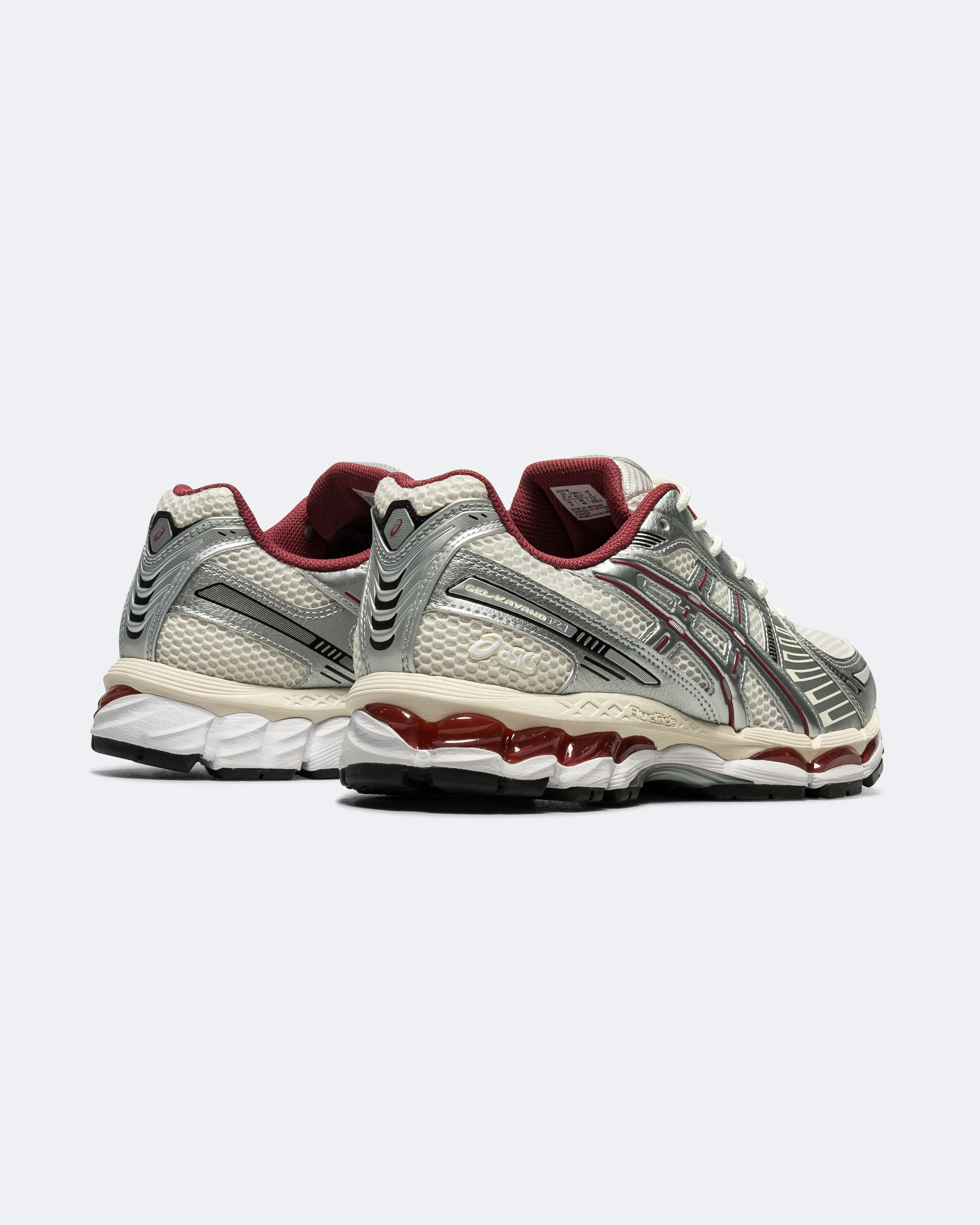 GEL-Kayano 12.1 - Cream/Pure Silver Timeless Style