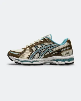 GEL-Kayano 12.1 - Cream/Stillwater High-Performance Fit