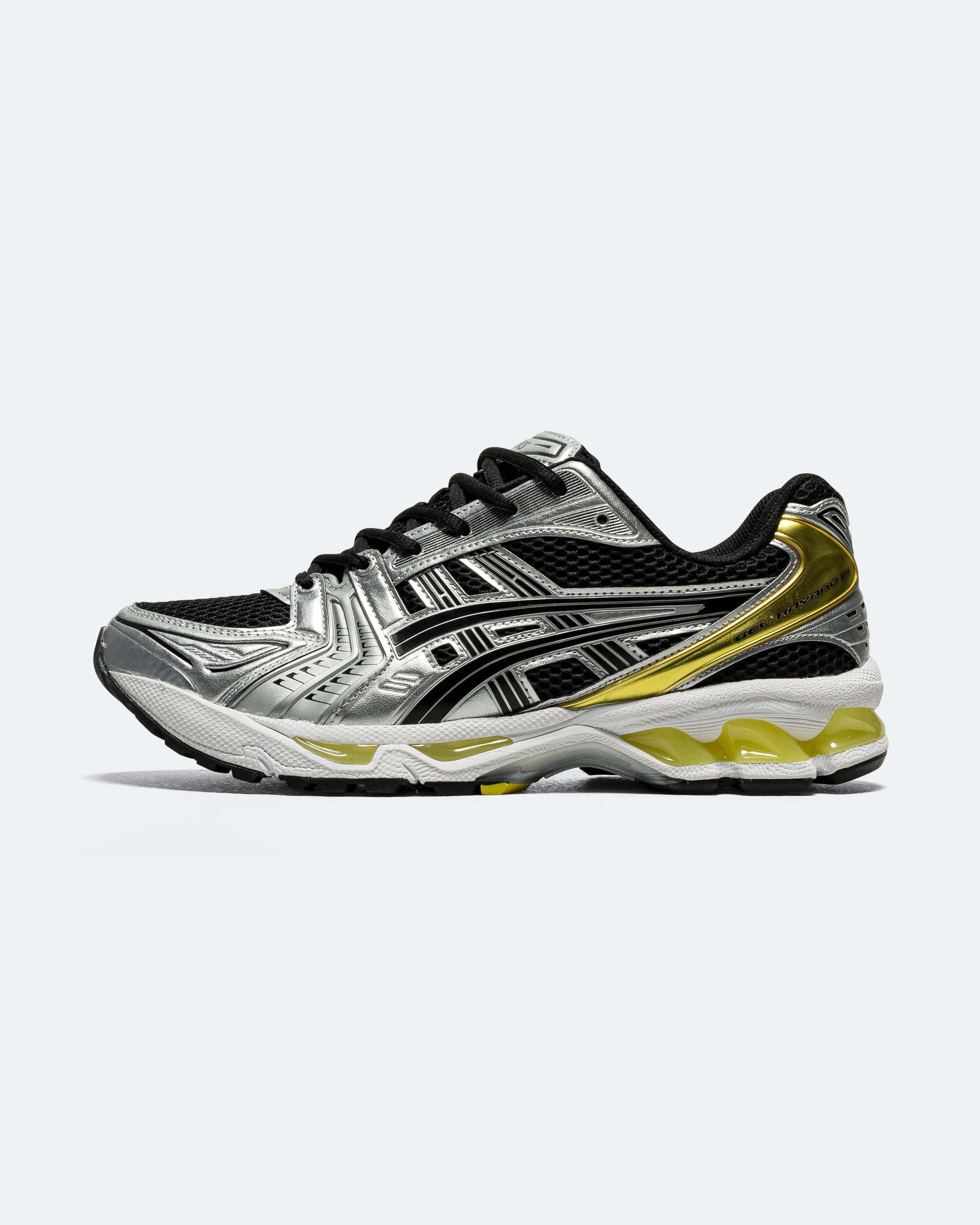 Root Hike Slip On Style GEL-Kayano 14 - Black/Lemon Spark