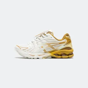 Shine Step School Go GEL-Kayano 14 x THE MUSEUM VISITOR - Cream/Mineral Brown