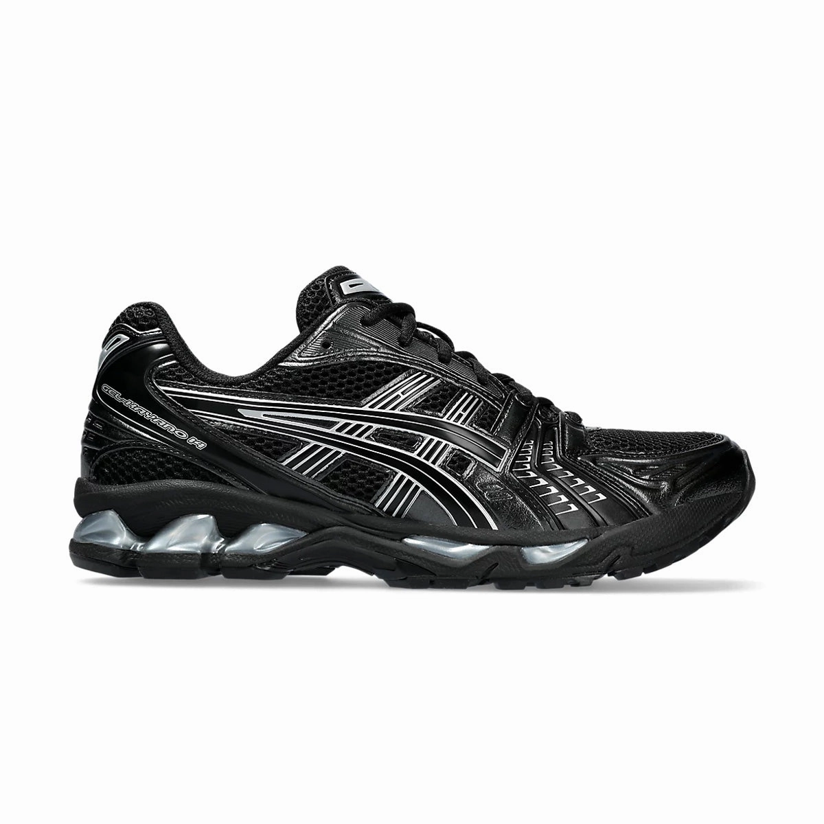 GEL-Kayano 14 'Black Pure Silver' Lightweight Step Sport Life