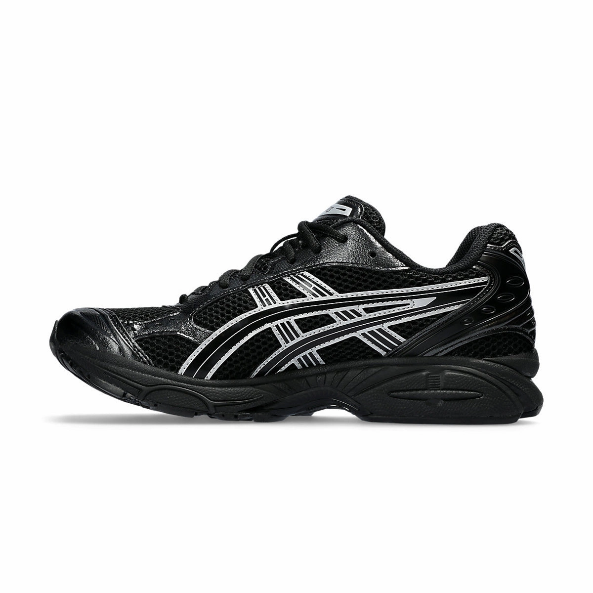 GEL-Kayano 14 'Black Pure Silver' Modern Step Move Glide-Out