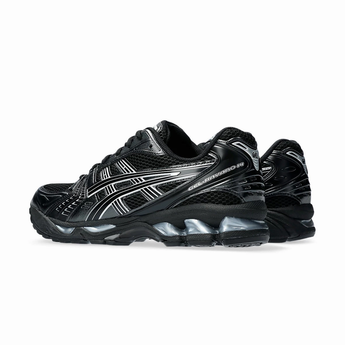 GEL-Kayano 14 'Black Pure Silver' Modern Step Move Glide-Out