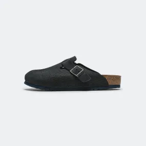 Boston Corduroy - Midnight Suede Leather Breath Ease Ergonomic Build