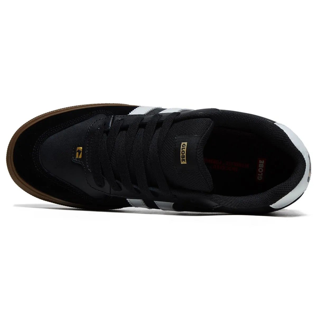 Globe Encore 2 Shoes - Black/White/Tobacco Low Cut